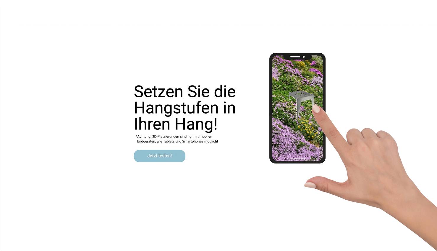 3d hang bestückung